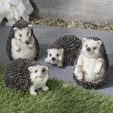  Set of 4 Hedgehog - Garden