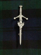 Scottish Kilt Pins Various Design Chrome Finish 4" Highland Pin & Brooch Celtic