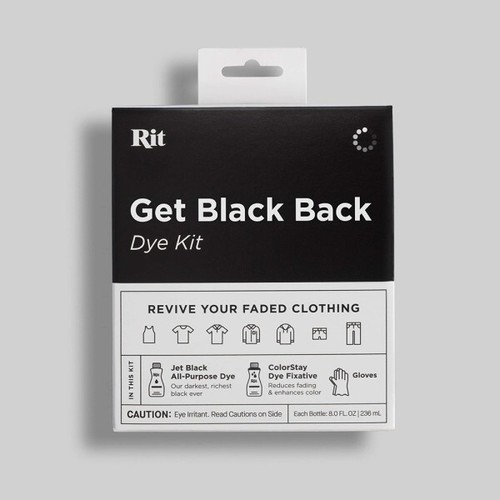 Rit dye back black - back, kit