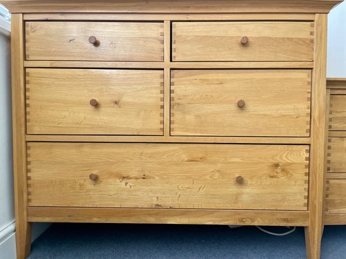 Willis gambier white oak chest - white,