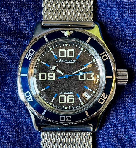 Vostok amphibia automatic dive - vostok,