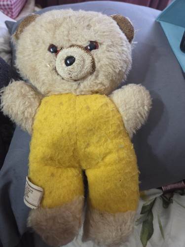 Vintage 80s golden - bear, teddy