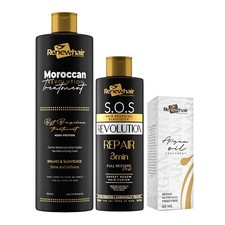 MOROCCAN REVOLUTION  BRAZILIAN KERATIN  FORMALDEHYDE FREE 1000ML KERATIN+500ml +