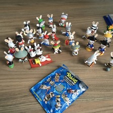 Raving Rabbids Travel in Time Figures 29 in total see photos