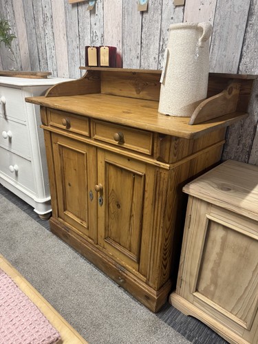 Vintage pine washstand - vintage,