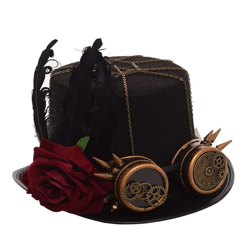 Unisex steampunk top hat - unisex,