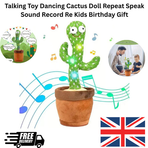 Talking toy dancing cactus - talking,