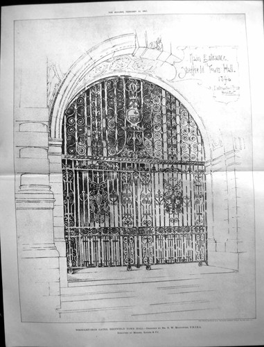 Old builder 1897 wrought iron - builder,