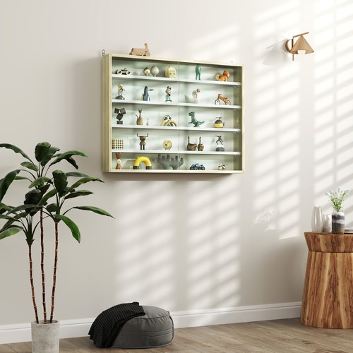 Display cabinet wall mounted - wall,