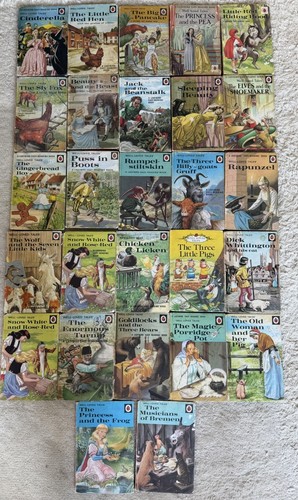 Full set vintage ladybird - set,