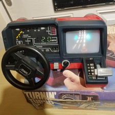 Vintage TOMY Turnin Turbo Dashboard Toy Working Condition & Boxed