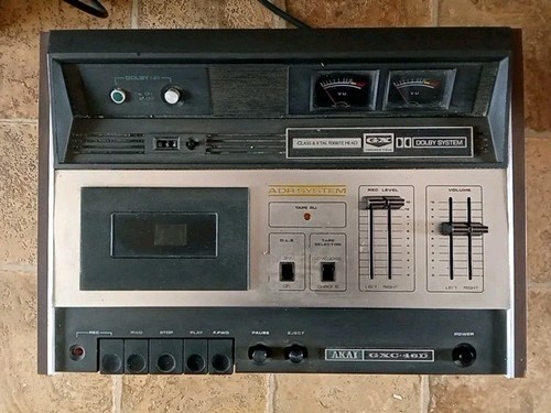 Akai gxc 46d vintage cassette - akai,