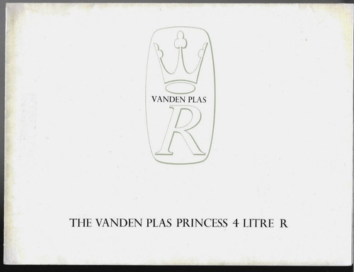 Vanden plas princess litre - vanden,
