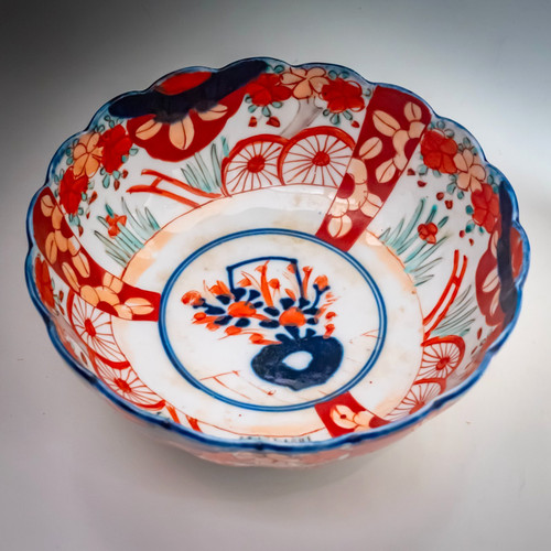 Japanese imari hand painted - japanese,