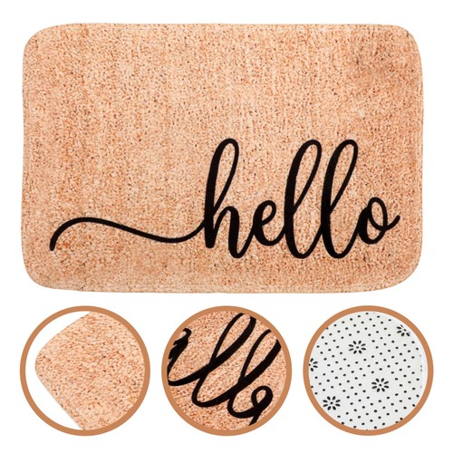 Entryway welcome mat front - welcome,