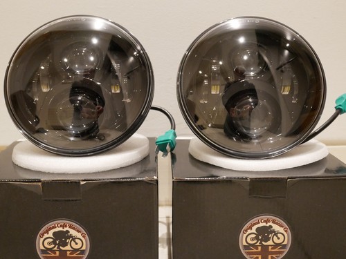 Led headlights pair 50w - headlights,