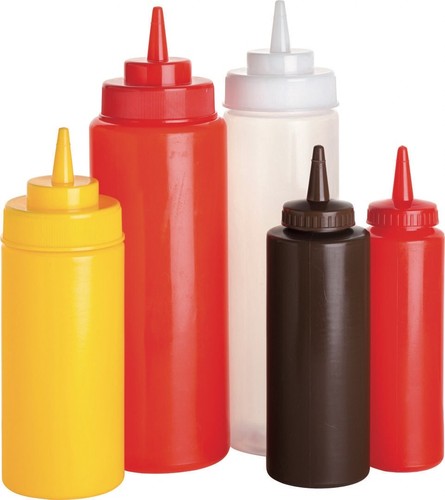Clear yellow red brown plastic - clear/yellow/red/brown,