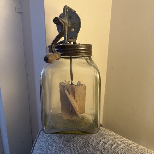 Antique butter churner - antique, 4