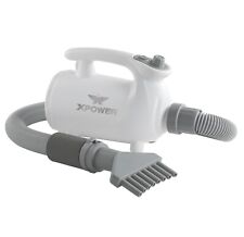 XPOWER B-117 Professional Fast Drying Pet Dryer Powerful Suction Hot & Cold Cycle