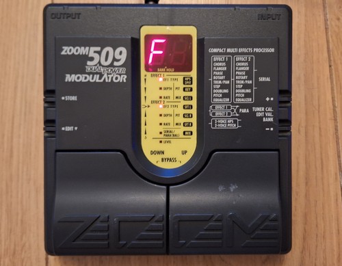 Zoom 509 modulation multi - zoom,