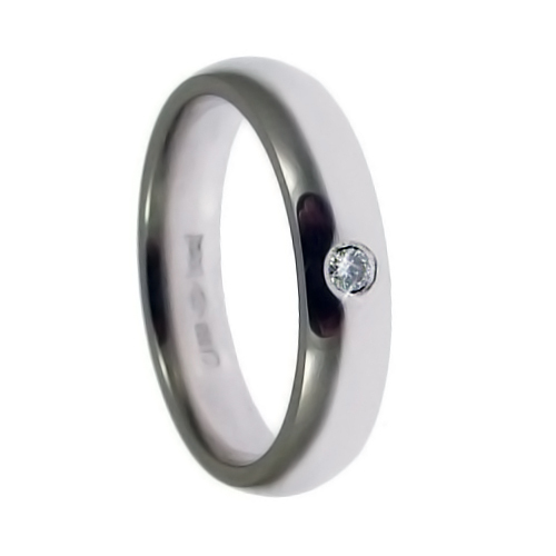 06k men 4mm - 950, platinum