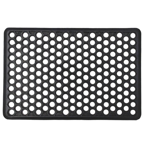 Honeycomb rubber door mat - honeycomb,