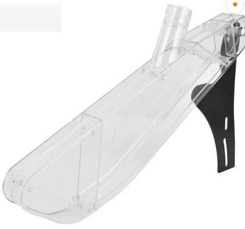 Table saw blade guard - table, acrylic