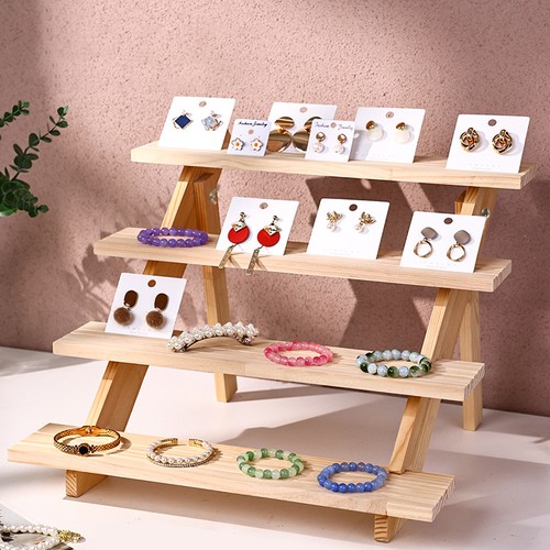 Tier wooden jewellery - 4,