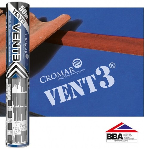 5mx50m breathable blue felt - blue,