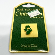 Irish Map Souvenir Clutch Pin