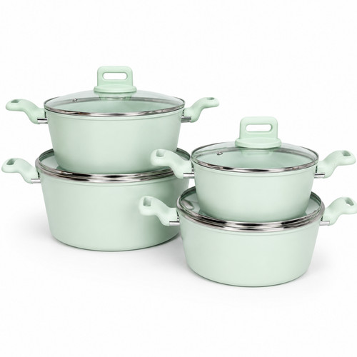 4pc zoya pastel green - 4pc, stockpot