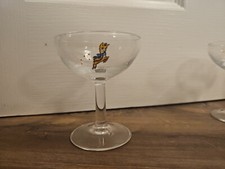 Babycham Glass Prancing Deer