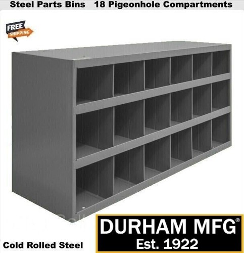 Metal hole storage - 18, bin