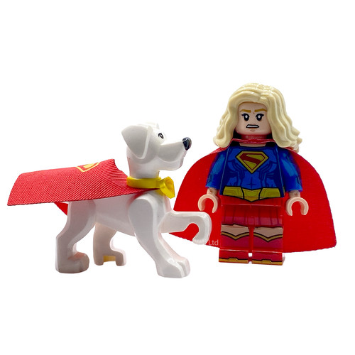 Supergirl minifigure krypto - &,