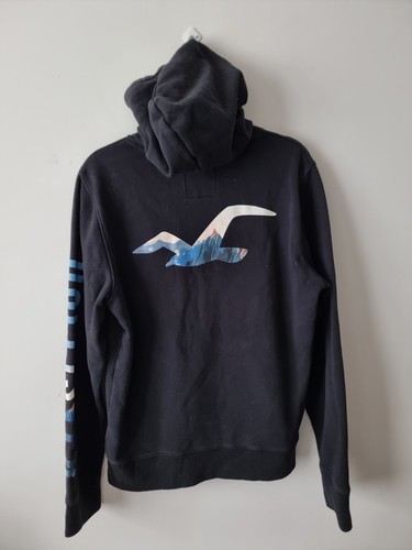 Hollister black graphic print - black,