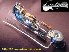 PER FENDER ESQUIRE CABLAGGIO ALTA QUALITA' VINTAGE REPRO (produzione 1951-1969)