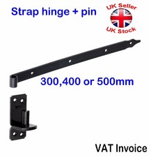 BLACK STRAP HINGE + PIN Heavy