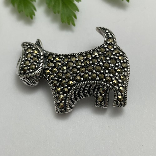 Sterling silver marcasite - sterling,