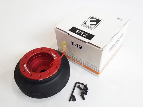 Red aluminium boss - aluminium,