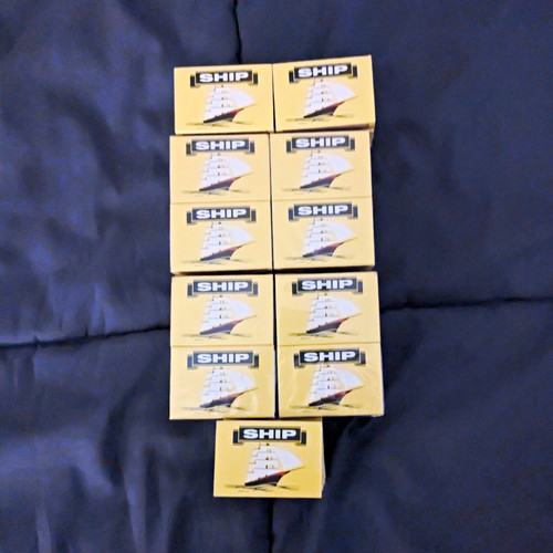 Ship matchboxes unused - matchboxes,