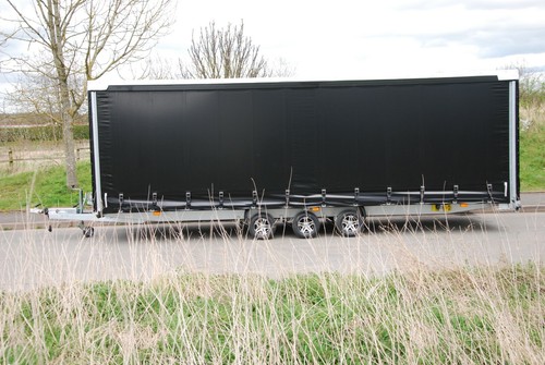 Curtainsider box trailer car - curtainsider,