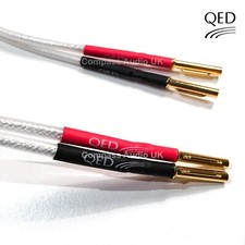 QED Silver Anniversary XT Speaker Cable Mini AIRLOC Banana Plugs Fitted - SINGLE