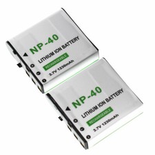 2x Digital Camera Battery