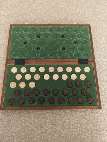 Negiel wooden checkers - negiel,