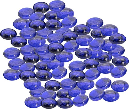 Glass pebbles vase - glass,