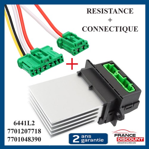 Heater blower motor resistor - motor,