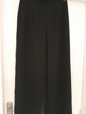 STUNNING JOSEPH RIBKOFF BLACK CHIFFON OVERLAY TROUSERS SIZE 14