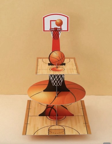 Tier basketball cupcake - 3,