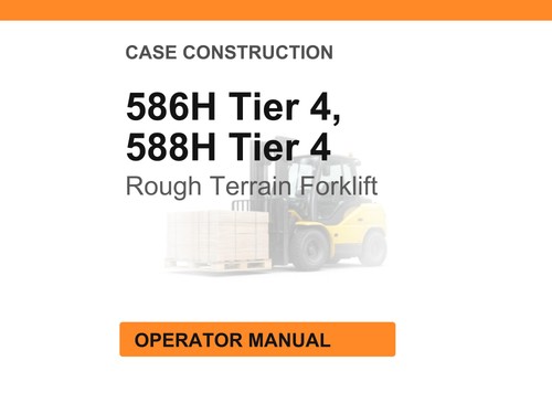 Case 586h 588h tier - case, rough