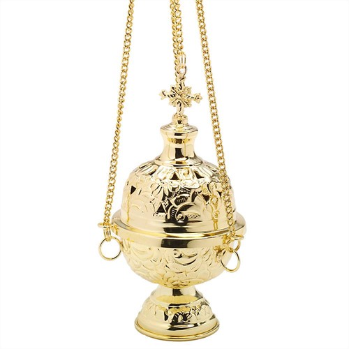 Censer burner gilded handmade - burner,